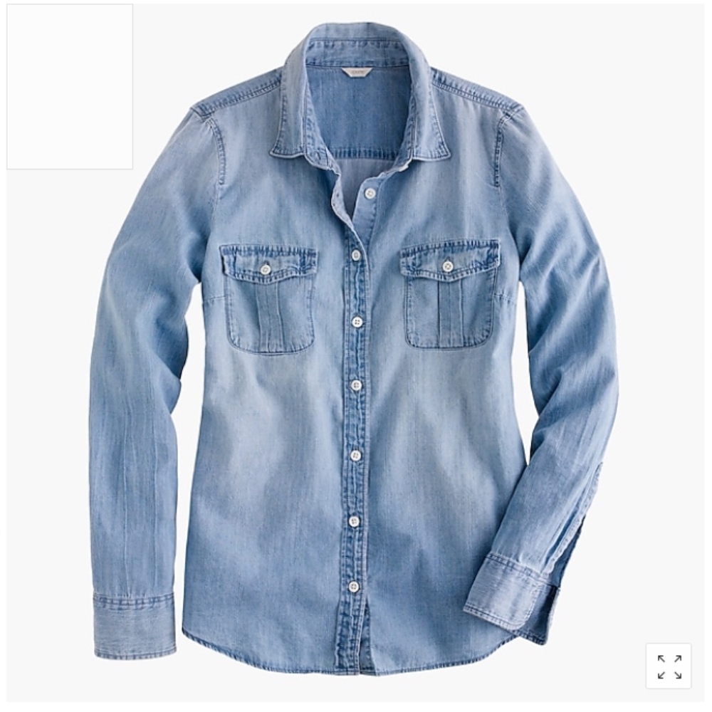 J. crew Keeper Chambray Shirt